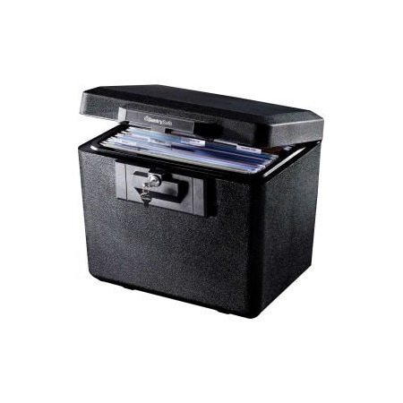 Master Lock SentrySafe Fire-Safe Security File 1170 with Key Lock - 15-5/16"W x 12-1/8"D x 13-5/8"H, Black 1170ENG